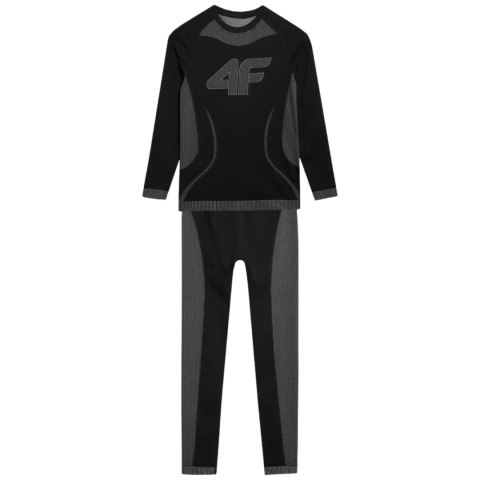 Bielizna bezszwowa dla dziewczynki 4F F109 głęboka czerń 4FJAW23USEAF109 20S 4F