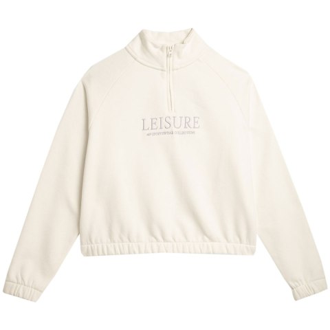 Bluza damska 4F F0718 kremowa 4FAW23TSWSF0718 12S 4F