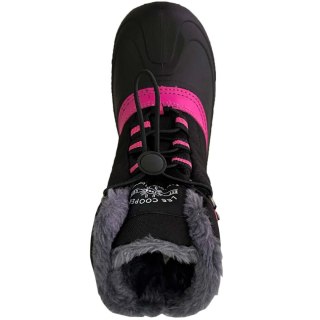 Buty dla dzieci Lee Cooper czarno-różowe LCJ-21-44-0523K Lee Cooper