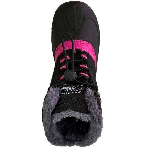 Buty dla dzieci Lee Cooper czarno-różowe LCJ-21-44-0523K Lee Cooper