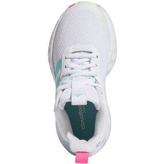 Buty dla dzieci adidas Ownthegame 2.0 biało-niebieskie IF2696 Adidas