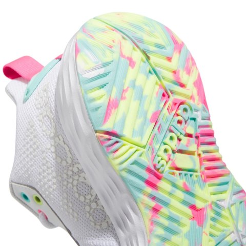 Buty dla dzieci adidas Ownthegame 2.0 biało-niebieskie IF2696 Adidas