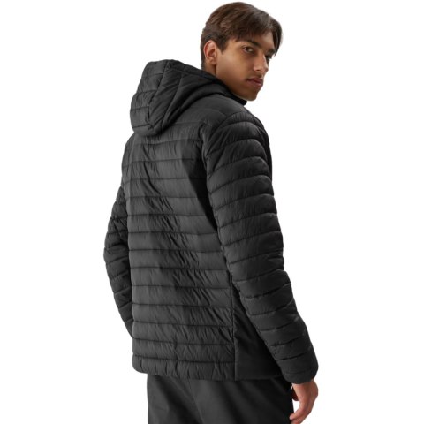 Kurtka męska pikowana 4F M240 głęboka czerń 4FAW23TDJAM240 20S 4F