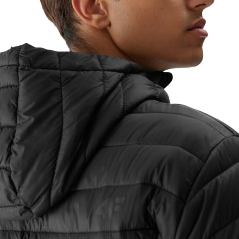 Kurtka męska pikowana 4F M240 głęboka czerń 4FAW23TDJAM240 20S 4F