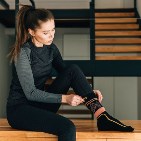 Bielizna termoaktywna damska Viking Mounti Set szara 500-25-8757-0800 Viking