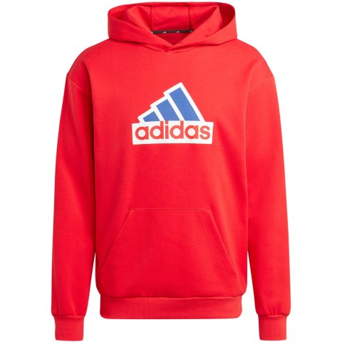 Bluza męska adidas FI BOS HD OLY czerwona IS8338 Adidas