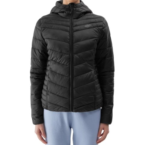 Kurtka damska pikowana 4F F351 głęboka czerń 4FWSS24TDJAF351 20S 4F