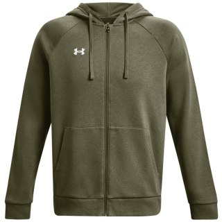 Bluza męska Under Armour Rival Fleece FZ Hoodie khaki 1379767 390 Under Armour