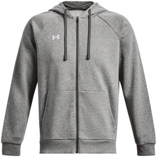Bluza męska Under Armour Rival Fleece FZ Hoodie szara 1379767 025 Under Armour