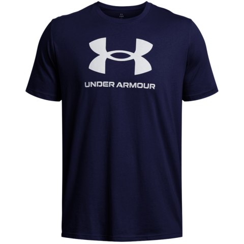 Koszulka męska Under Armour Sportstyle Logo granatowa 1382911 408 Under Armour