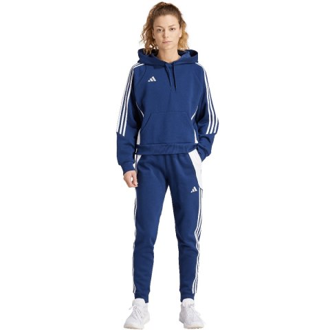 Bluza damska adidas Tiro 24 Hooded granatowa IR7507 Adidas teamwear