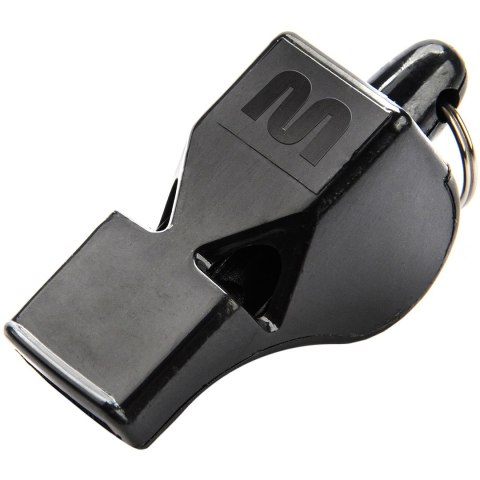 Gwizdek Meteor Wolf bezkulkowy plastikowy czarny 38500 Meteor