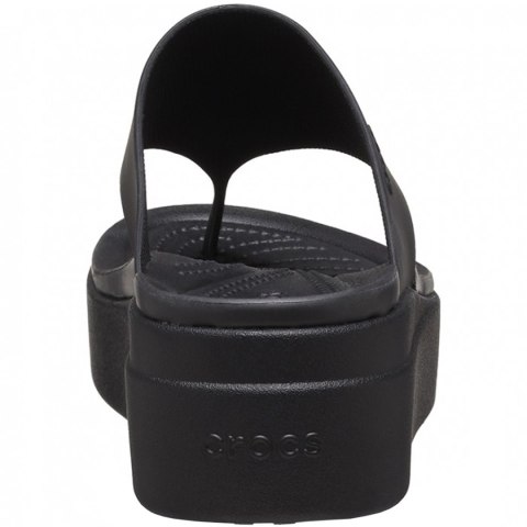 Klapki damskie Crocs Brooklyn Flip czarne 208727 001 Crocs