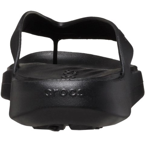 Klapki damskie Crocs Getaway Flip czarne 209589 001 Crocs