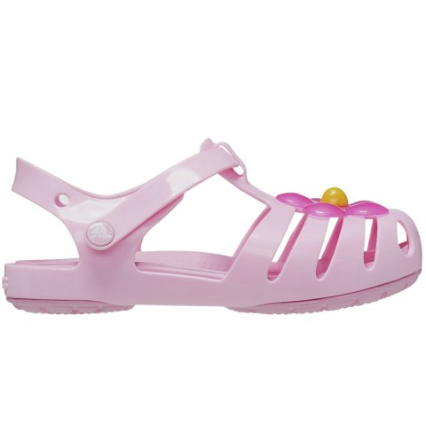 Sandały dla dzieci Crocs Isabela Charm Sandals różowe 208445 6S0 Crocs