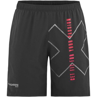 Spodenki treningowe męskie Thorn Fit Sport Logo czarne Thorn Fit