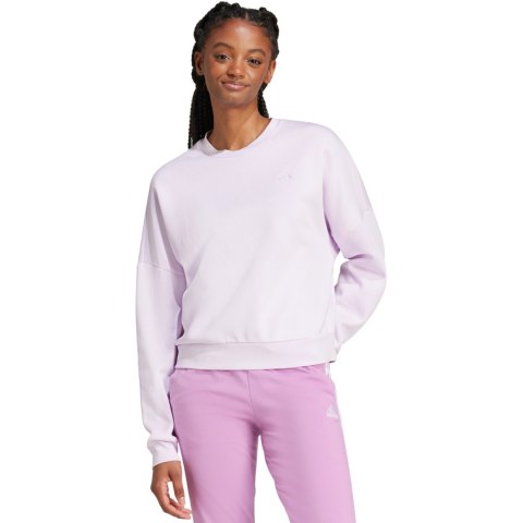 Bluza damska adidas Essentials Small Logo Feel Cozy fioletowa JF8827 Adidas