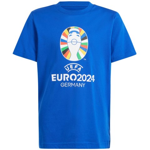 Koszulka dla dzieci adidas Euro24 niebieska IT9309 Adidas