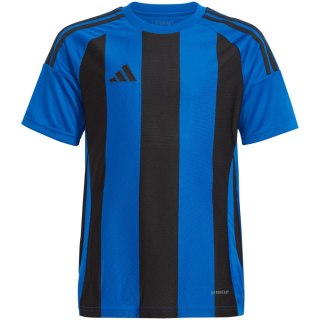 Koszulka dla dzieci adidas Striped 24 Jersey niebiesko-czarna IW2136 Adidas teamwear