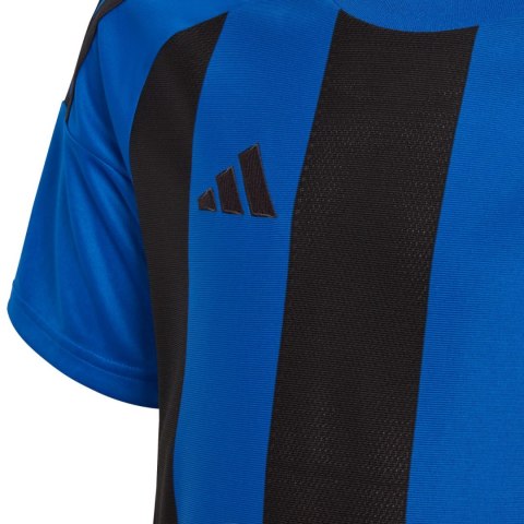 Koszulka dla dzieci adidas Striped 24 Jersey niebiesko-czarna IW2136 Adidas teamwear