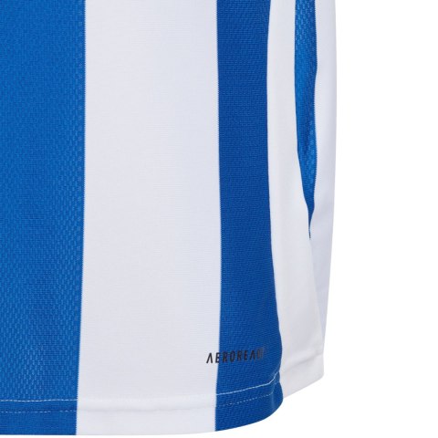 Koszulka dla dzieci adidas Striped 24 biało-niebieska IW2134 Adidas teamwear