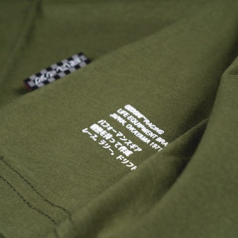 Koszulka męska Ozoshi TSH02 zielona OZ93781 Ozoshi