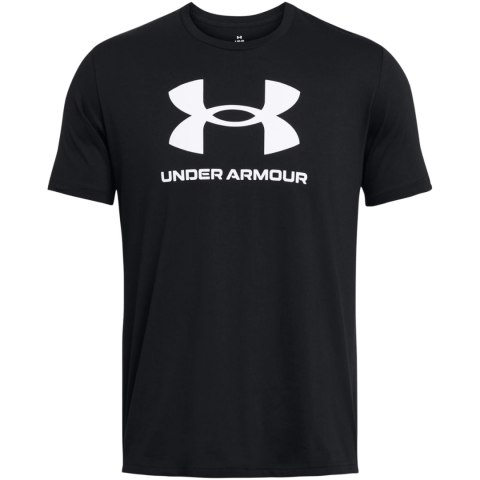 Koszulka męska Under Armour Sportstyle Logo czarna 1382911 001 Under Armour