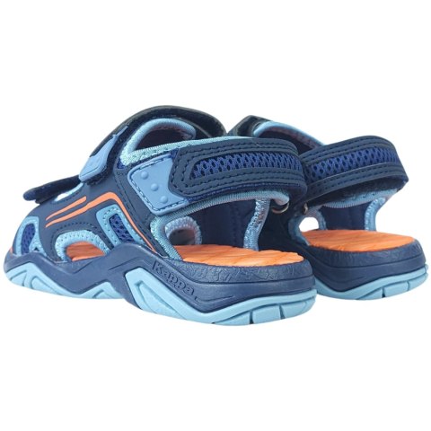 Sandały dla dzieci Kappa Milos II K granatowo-niebieskie 261017K 6764 Kappa