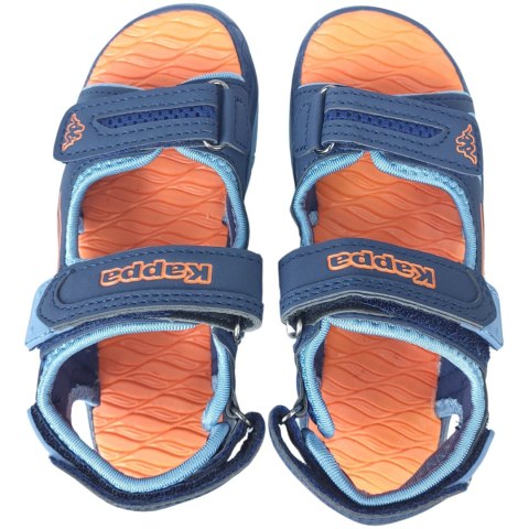 Sandały dla dzieci Kappa Milos II K granatowo-niebieskie 261017K 6764 Kappa