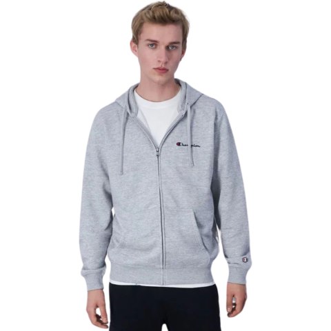 Bluza męska Champion Full Zip Hoodie szara 220260 EM021 Champion