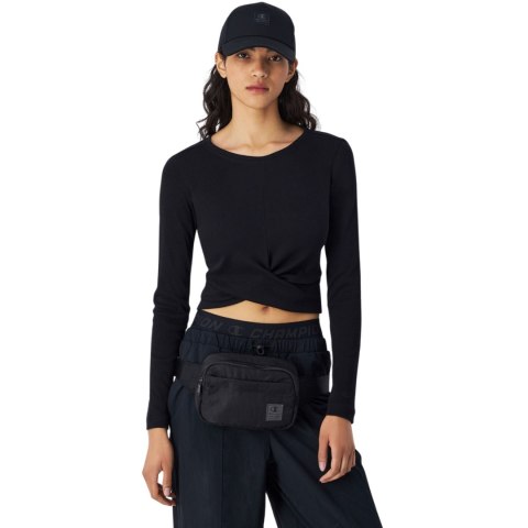 Koszulka damska Champion Crewneck Croptop czarna 117435 KK001 Champion