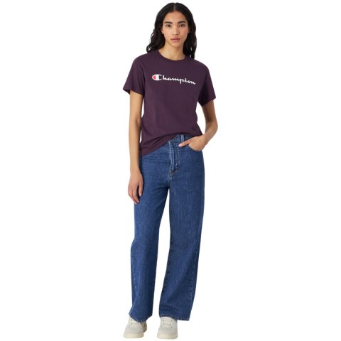 Koszulka damska Champion SS Tee fioletowa 117534 VS503 Champion