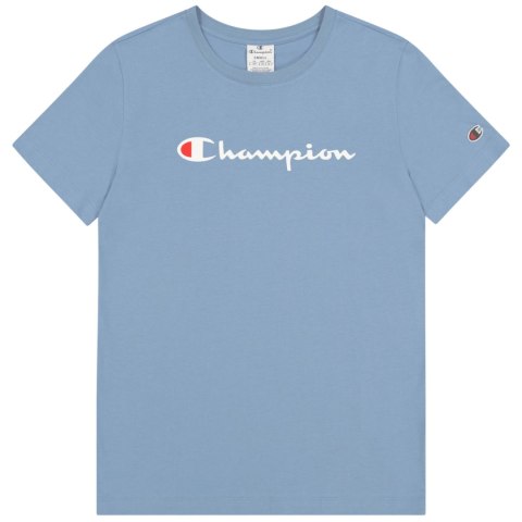 Koszulka damska Champion SS Tee niebieska 117534 BS099 Champion