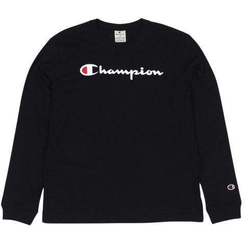 Koszulka męska Champion Crewneck Long Sleeve czarna 220257 KK001 Champion