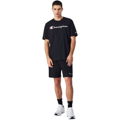 Koszulka męska Champion SS Tee czarna 220256 KK001 Champion