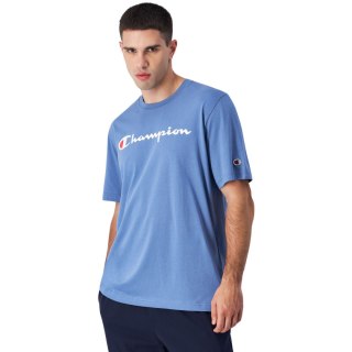 Koszulka męska Champion SS Tee niebieska 220256 BS099 Champion