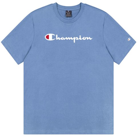 Koszulka męska Champion SS Tee niebieska 220256 BS099 Champion