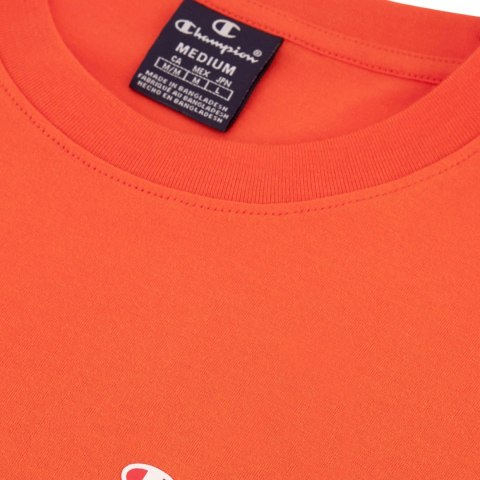 Koszulka męska Champion SS Tee pomarańczowa 220264 OS014 Champion