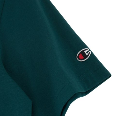 Koszulka męska Champion SS Tee zielona 220256 GS502 Champion