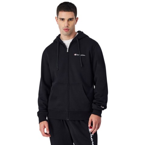 Bluza męska Champion Full Zip Hoodie czarna 220260 KK001 Champion