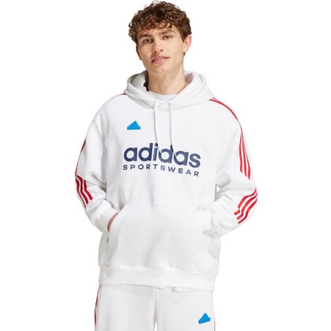 Bluza męska adidas House of Tiro Nations Pack biała IY4528 Adidas