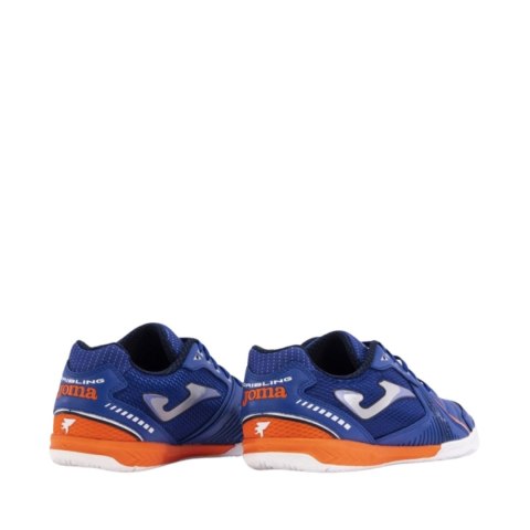 Buty piłkarskie Joma Dribling Indoor 2404 niebiesko-pomarańczowe DRIW2404IN Joma