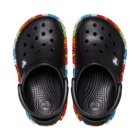 Chodaki dla dzieci Crocs Crocband Colorful Lights Clog czarne 210467 001 Crocs