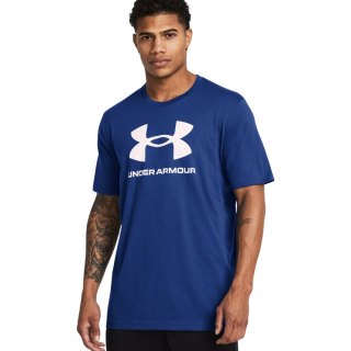 Koszulka męska Under Armour Sportstyle Logo ciemnoniebieska 1382911 432 Under Armour
