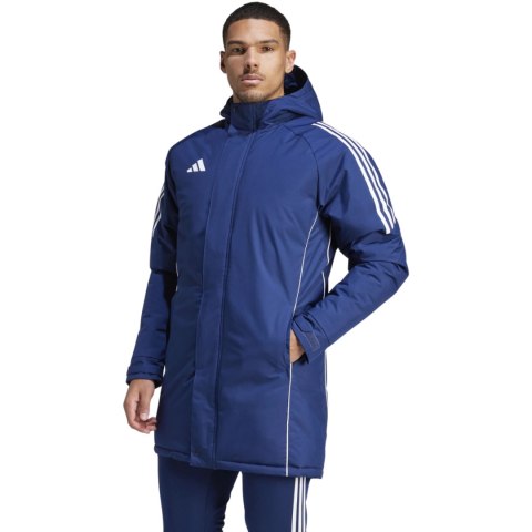 Kurtka męska adidas Tiro 24 Stadium Parka niebieska IR9495 Adidas teamwear