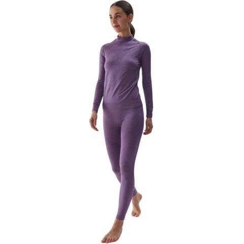 Bielizna termiczna bezszwowa damska 4F F156 fiolet 4FWAW24USEAF156 50S 4F
