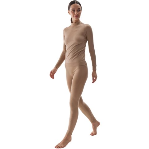 Koszulka termoaktywna damska 4F F156 jasny brąz 4FWAW24USEAF156 82S 4F