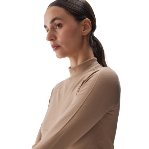 Koszulka termoaktywna damska 4F F156 jasny brąz 4FWAW24USEAF156 82S 4F