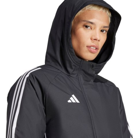 Kurtka damska adidas Tiro 24 Parka czarna IP6669 Adidas teamwear