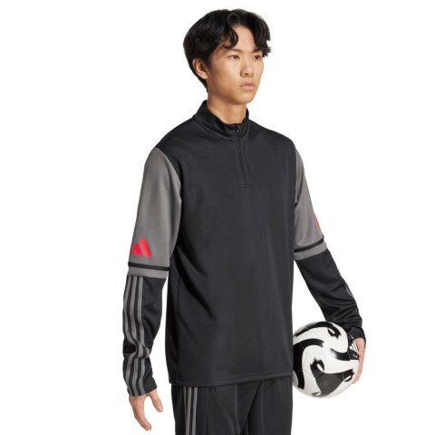 Bluza męska adidas Squadra 25 Training Top czarno-szara JD1629 Adidas